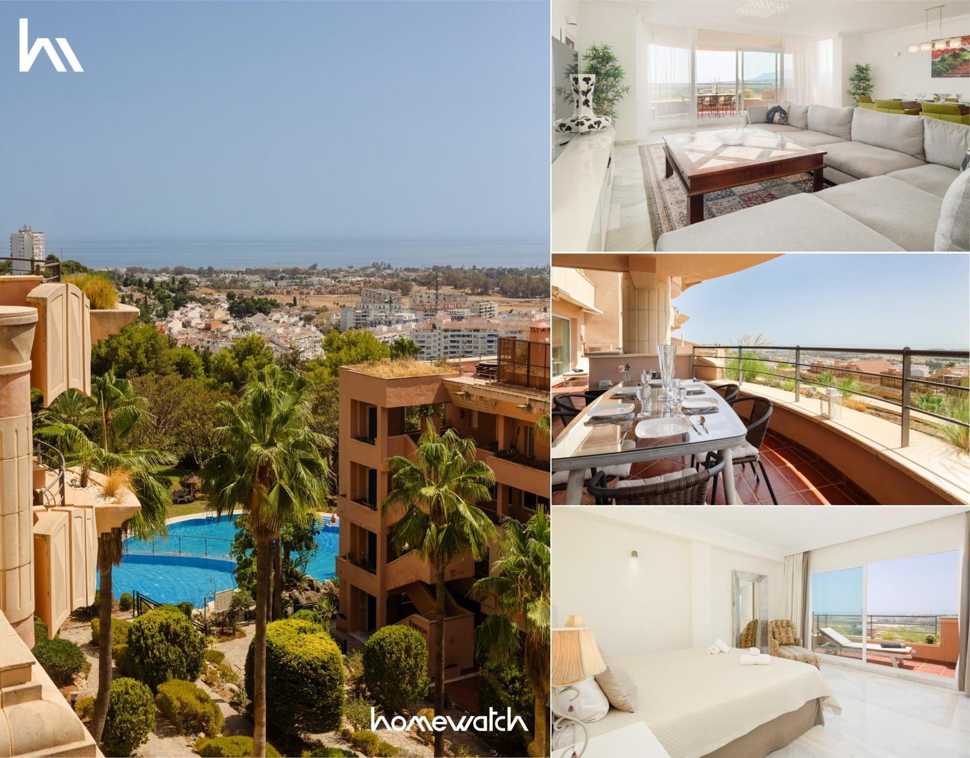 Apartment 4 Bedroom With Jacuzzi And Terrace With Panoramic Sea Views, In Nueva Andalucia,